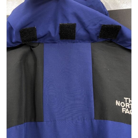 Vintage The North Face Men's Gore-Tex Waterproof Jacket S Blue & Black Outdoor - Picture 8 of 15